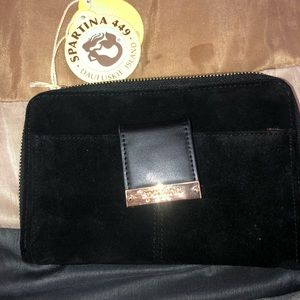 Spartina Suede phone crossbody